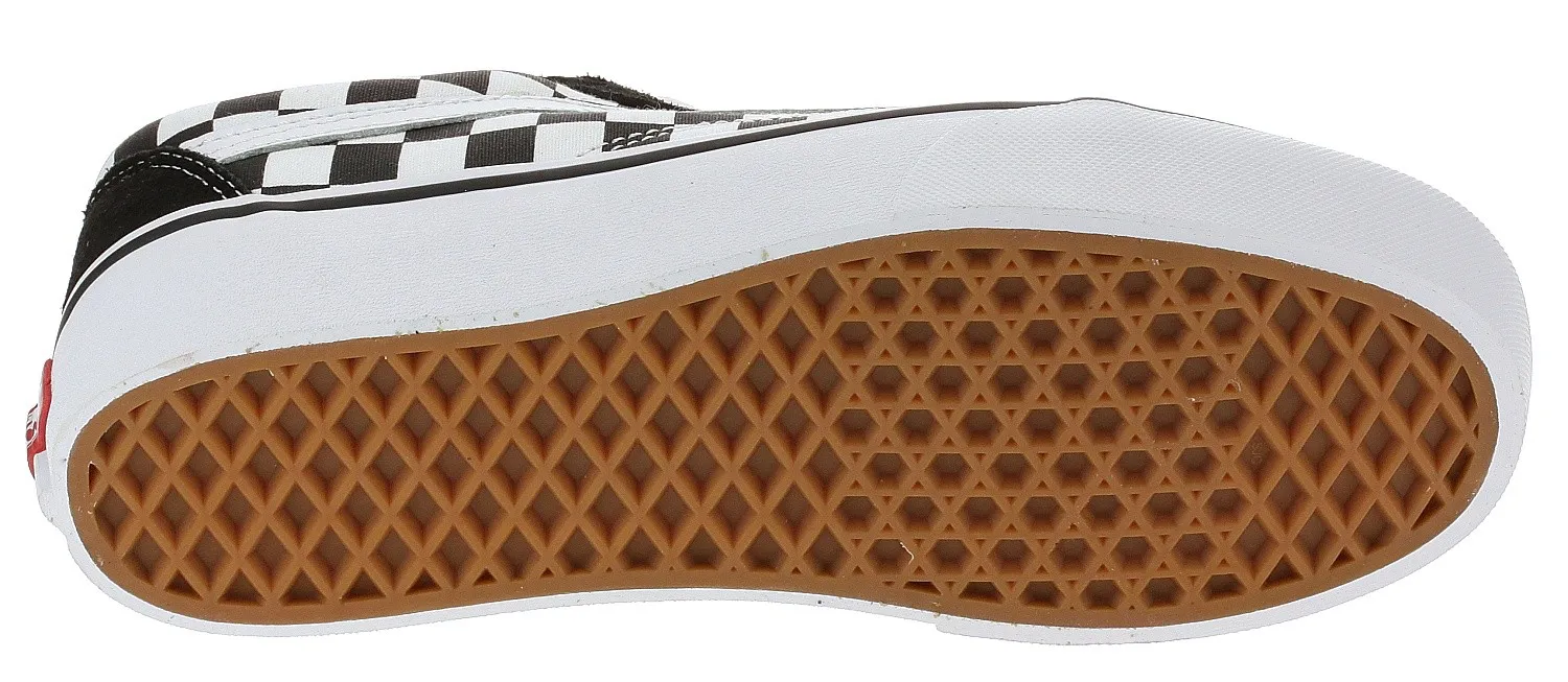 shoes Vans Old Skool Platform - Checkerboard/Black/True White