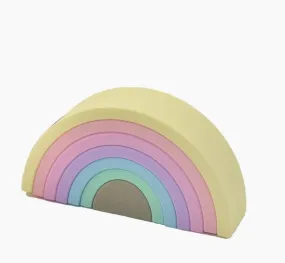 Simply Supplied Co- Silicone Stacker Rainbow 6