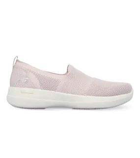 skechers go walk deluxe womens light pink