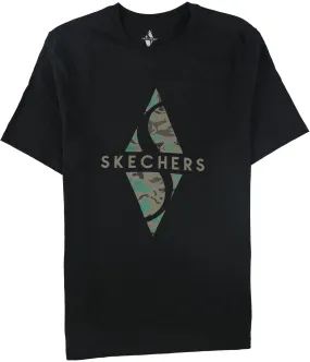 Skechers Mens Camo Diamond Graphic T-Shirt