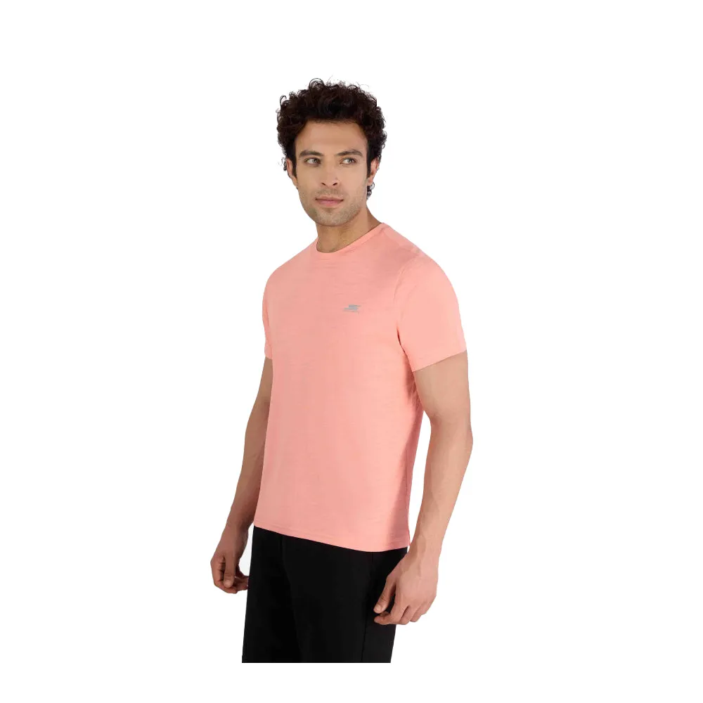 SKECHERS Men's Jacquard Pattern Top (Peach)