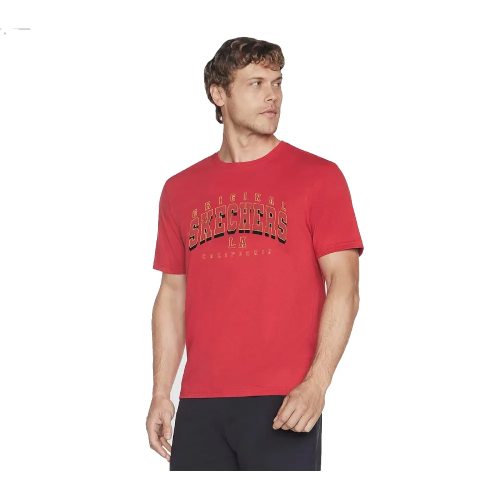 SKECHERS Men's University Tee (Red)