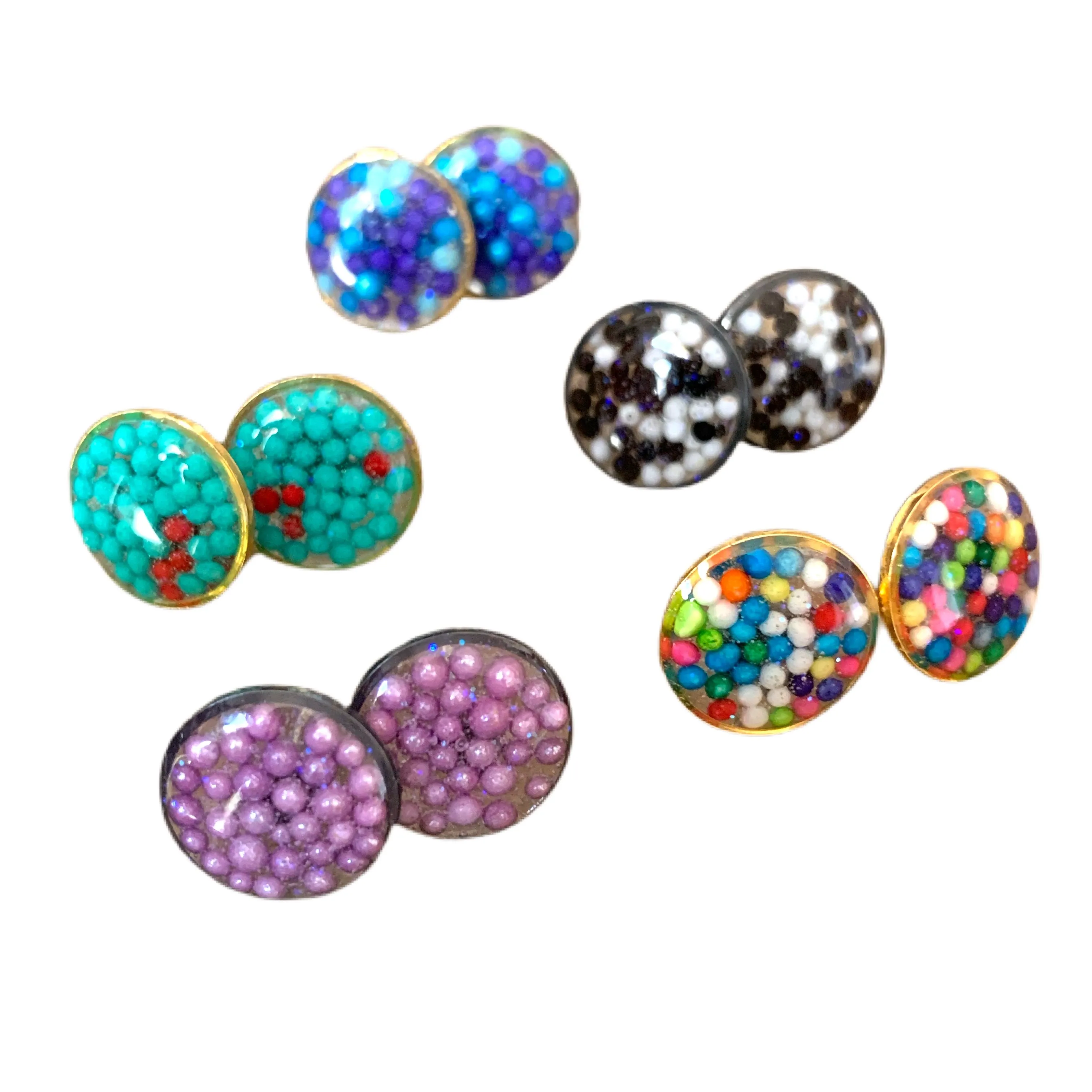 Sparkling Stud Earrings