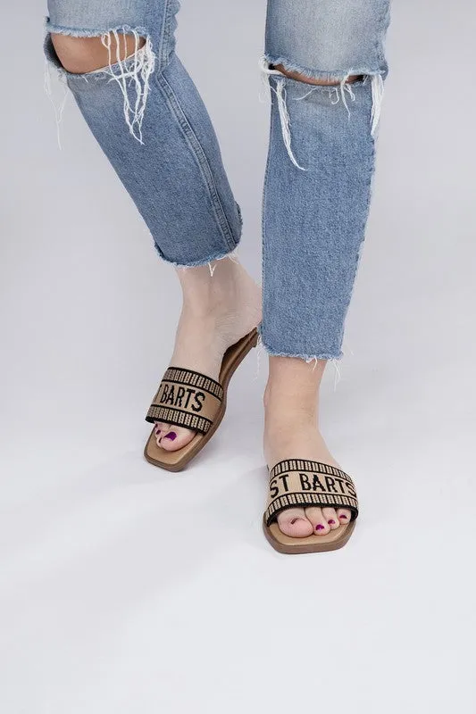 St Barts Slide Sandals