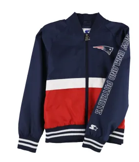 Starter Womens New England Patriots Bomber Jacket