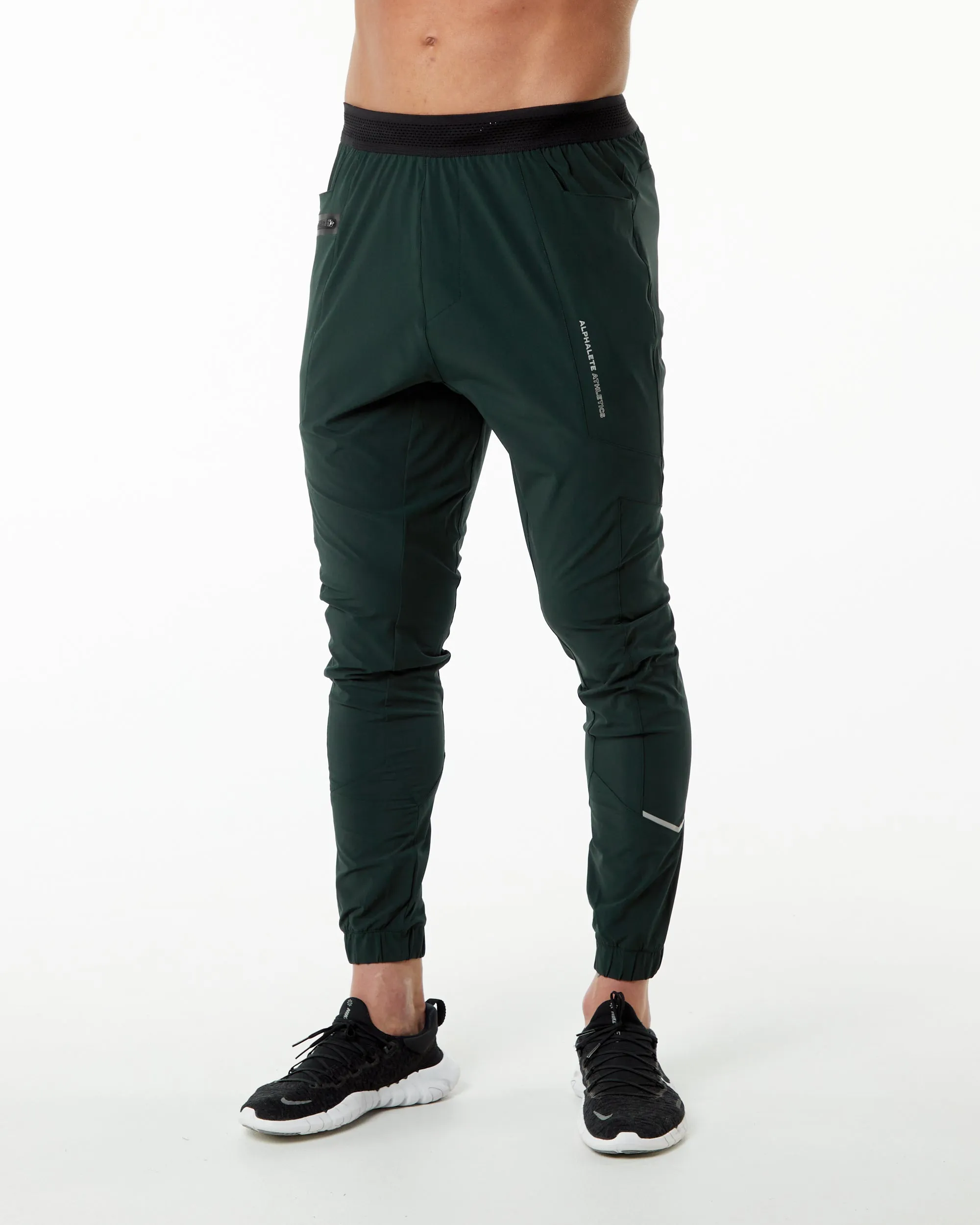 Studio Pants in Hunter Green