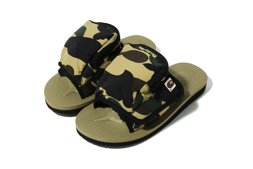 Suicoke Taps BAPE for Camo-indebted Sandals