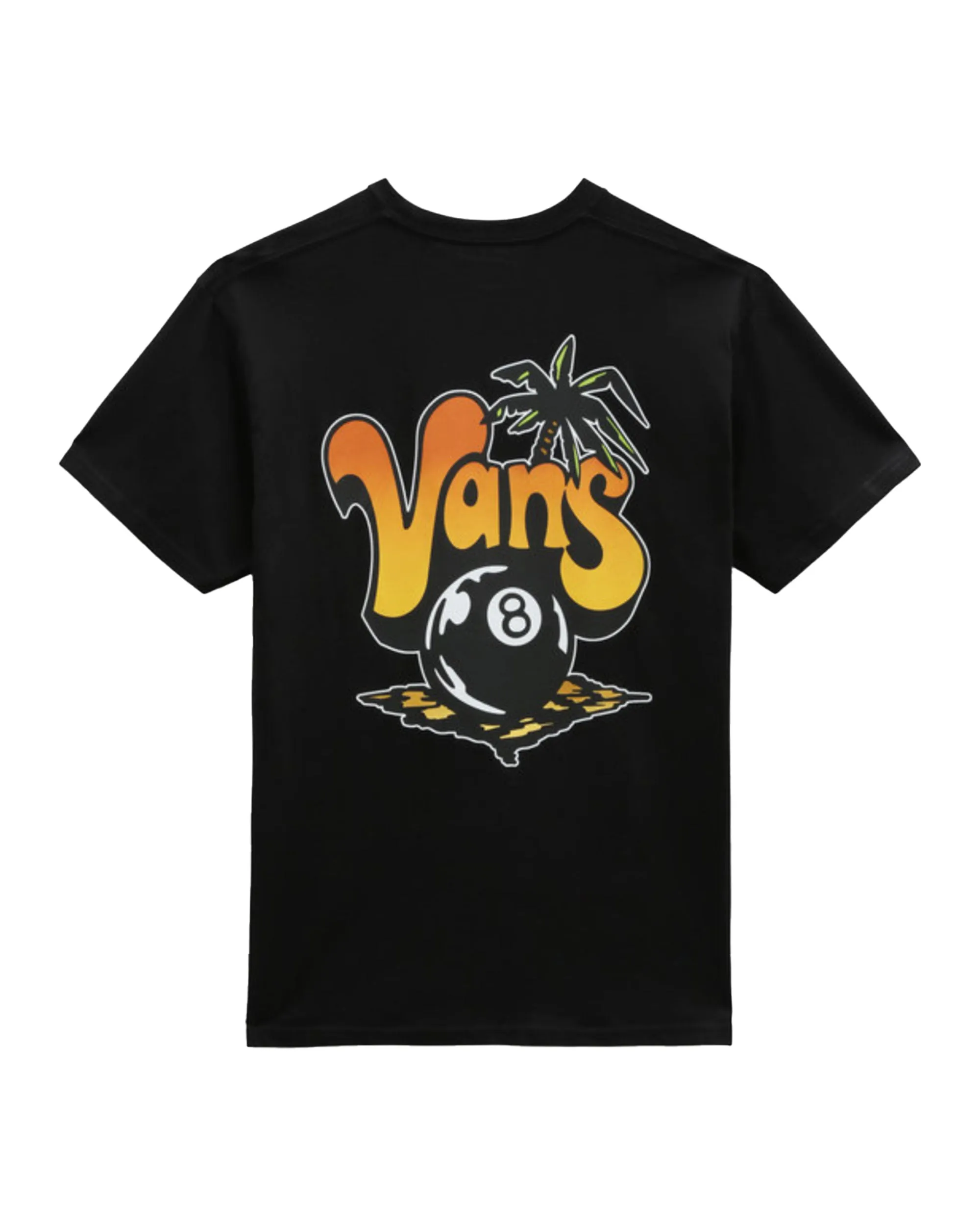 T-Shirt Men's Vans Paradise Palm Short Sleeve Black