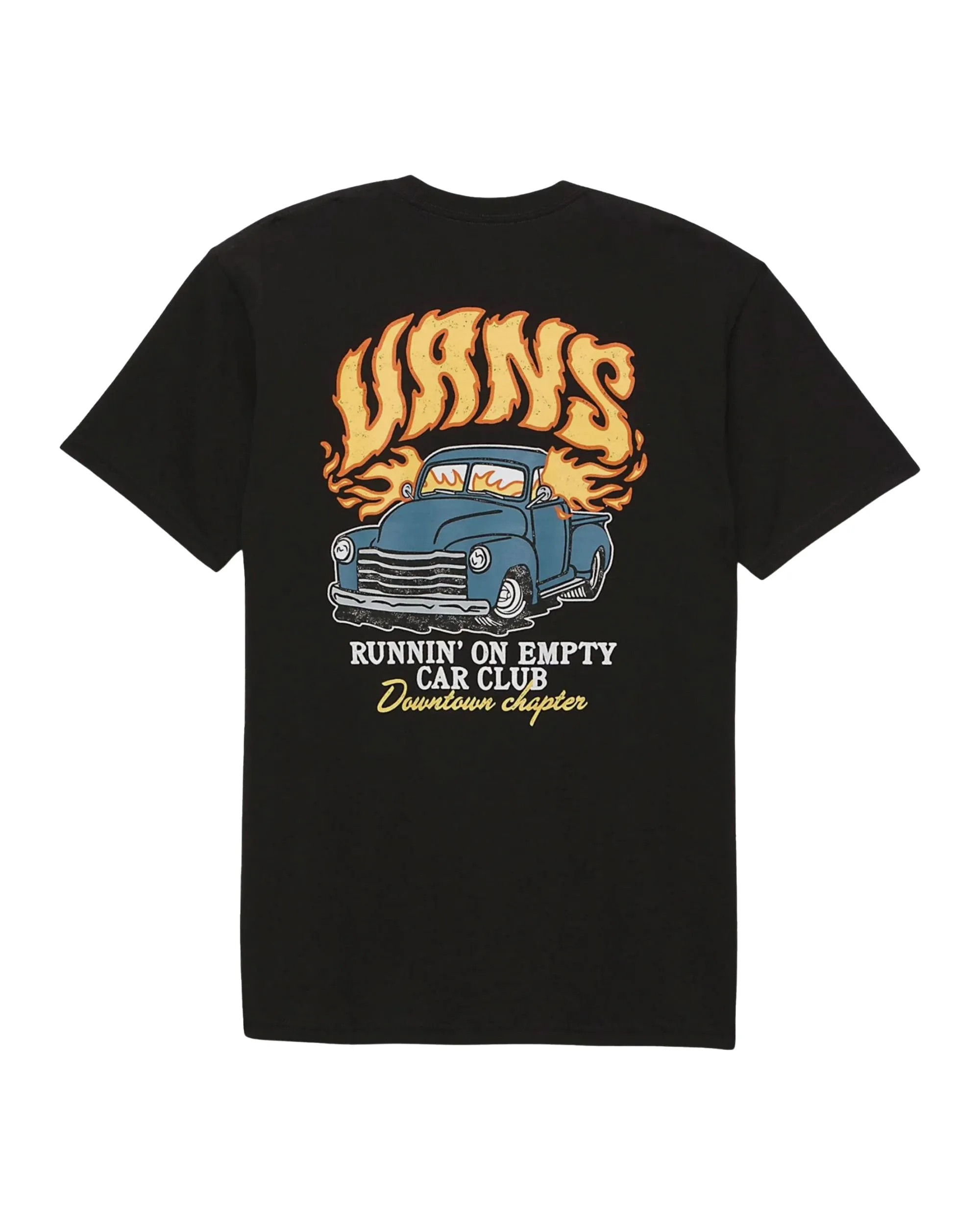 T-Shirt Vans Uomo Running on Empty SS Tee Nero