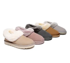 TARRAMARRA Sheepskin Slippers for Women - Clarrie: Two-Way Wear