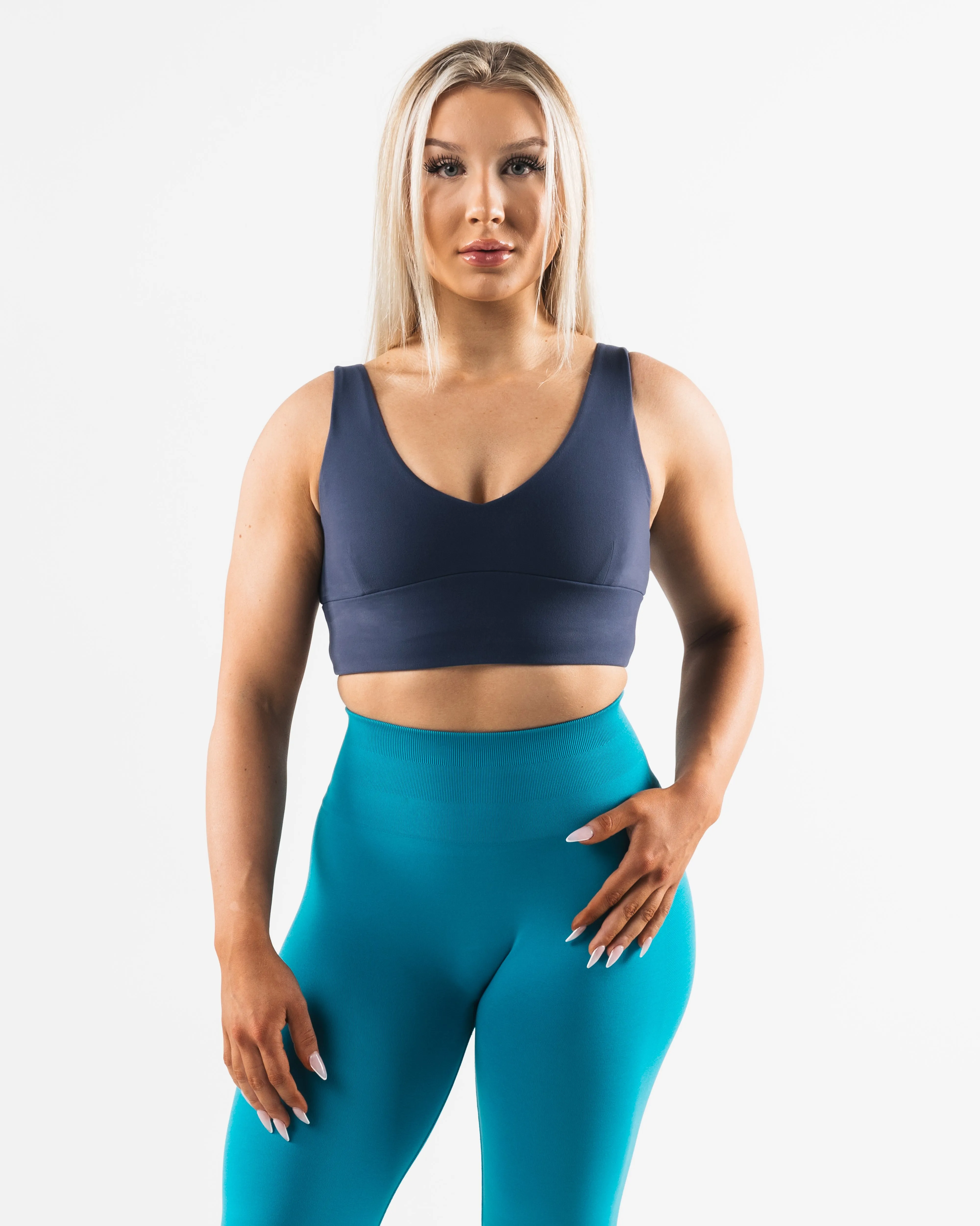 Tenacity Celeste Bra A/B Cup - Night Blue