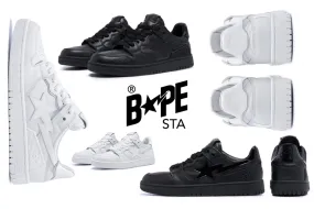 The BAPE SK8 STA Dropping in a “Monochromatic Pack” for Fall 2022