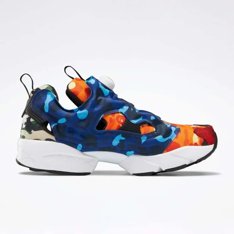 The BAPE x Reebok Instapump Fury Goes Multi Camo