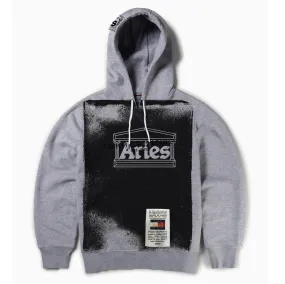 Tommy Aries Overprinted Hooded Sweatshirt