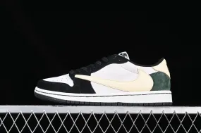 Travis Scott x Air Jordan 1 Low OG Green Black Yellow DM7866-678