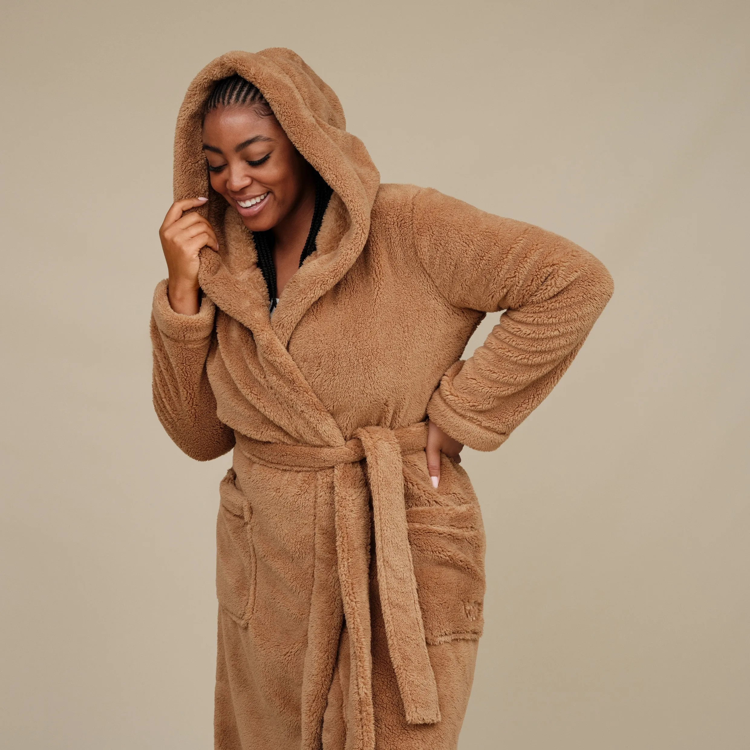 UGG Aarti Long Dressing Gown Chestnut 1161170