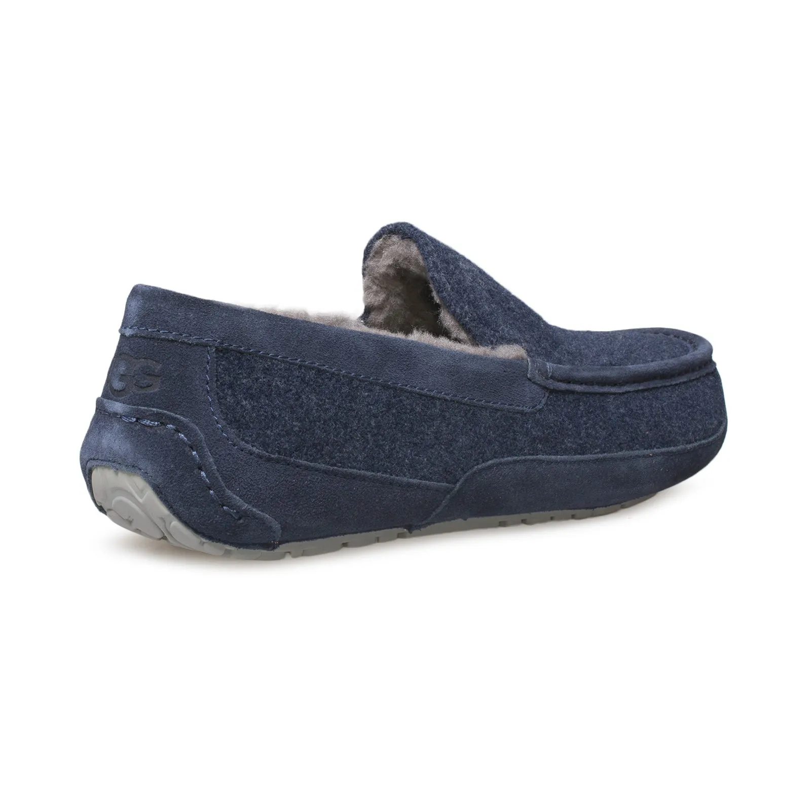 UGG Ascot Wool Dark Sapphire Slippers Mens