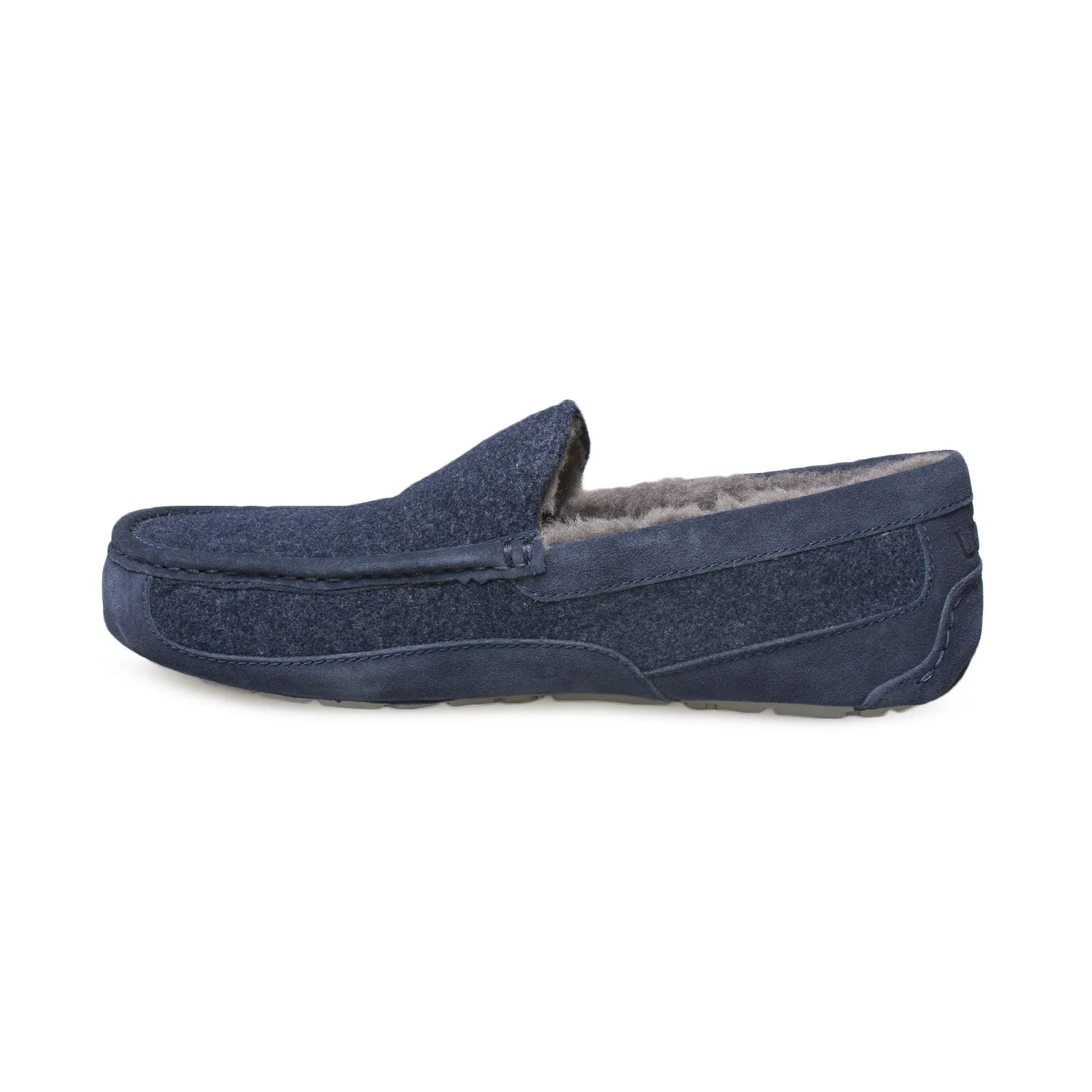 UGG Ascot Wool Dark Sapphire Slippers Mens