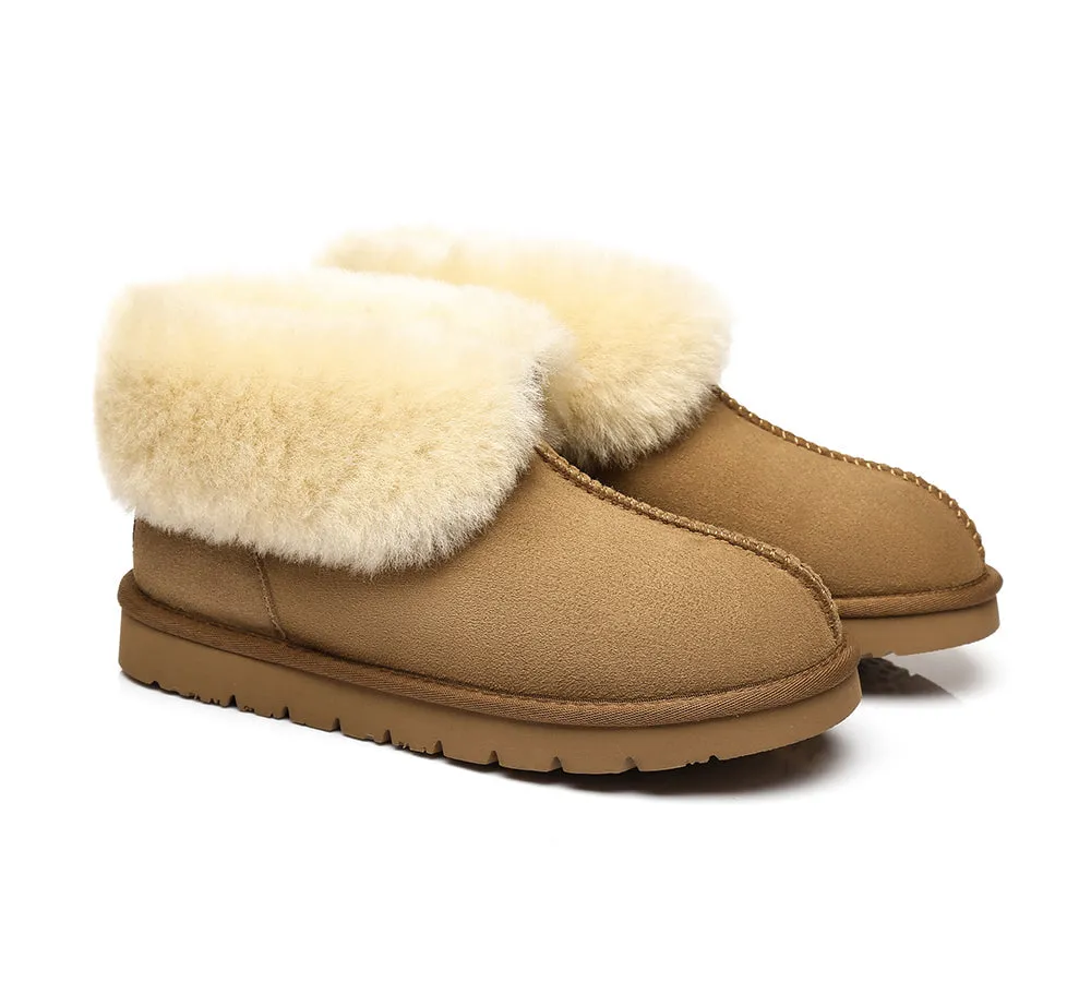 UGG Australian Shepherd Slippers Australia Premium Double Face Sheepskin Unisex Ankle Collar Slipper Mallow