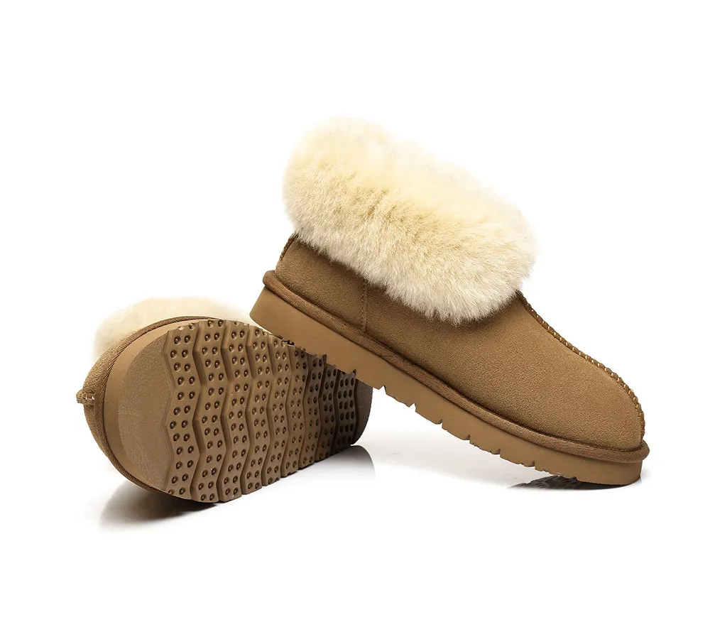 UGG Australian Shepherd Slippers Australia Premium Double Face Sheepskin Unisex Ankle Collar Slipper Mallow