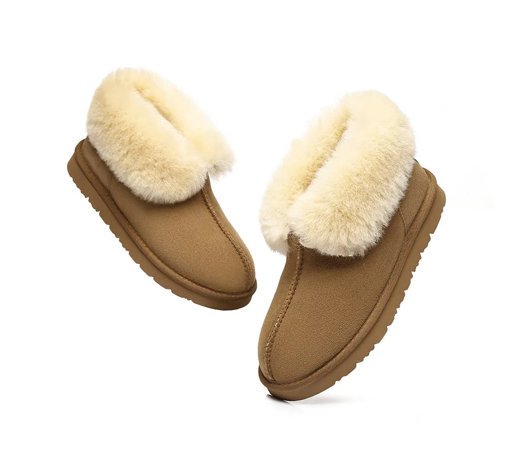 UGG Australian Shepherd Slippers Australia Premium Double Face Sheepskin Unisex Ankle Collar Slipper Mallow