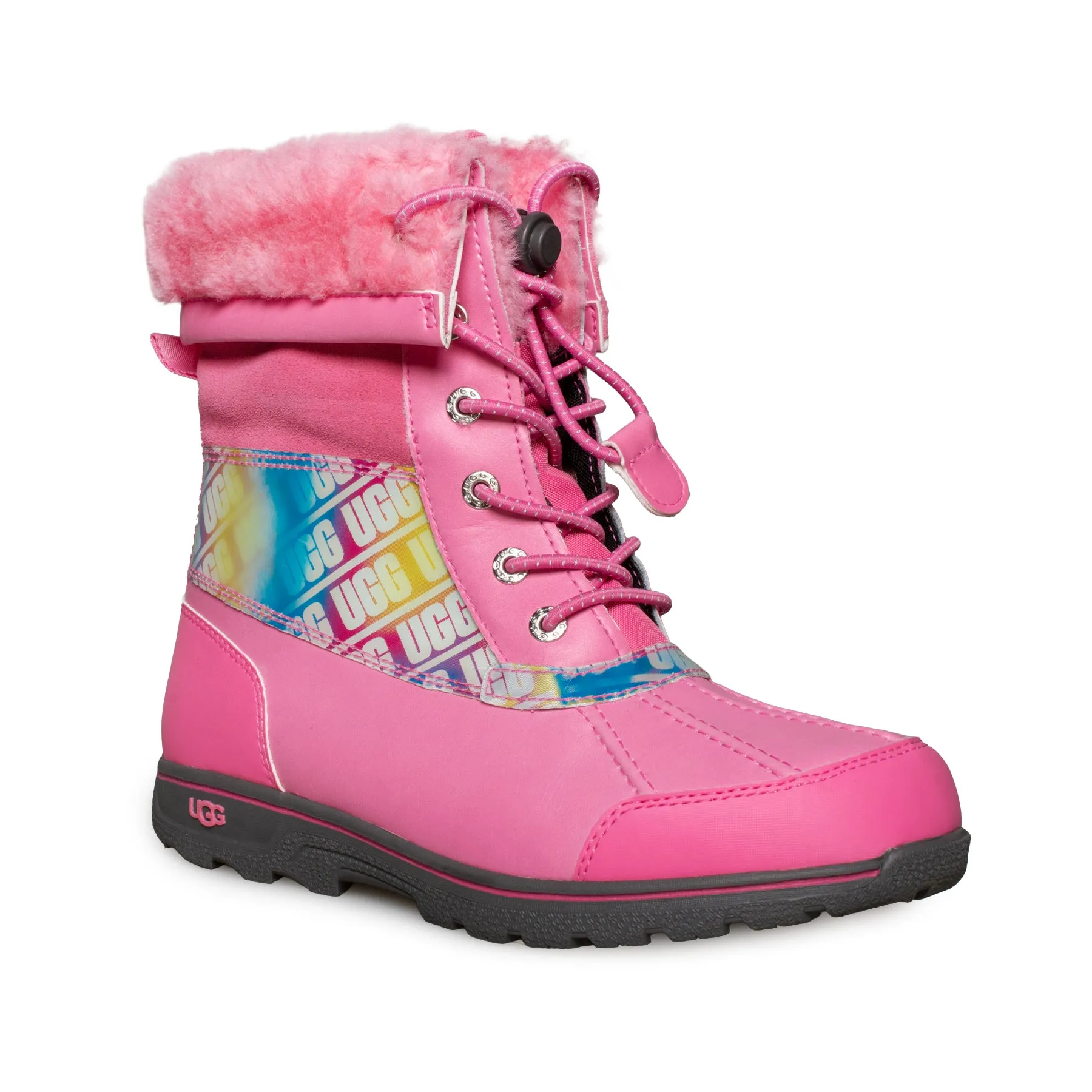 UGG Butte II Pink Rose Boots - Youth