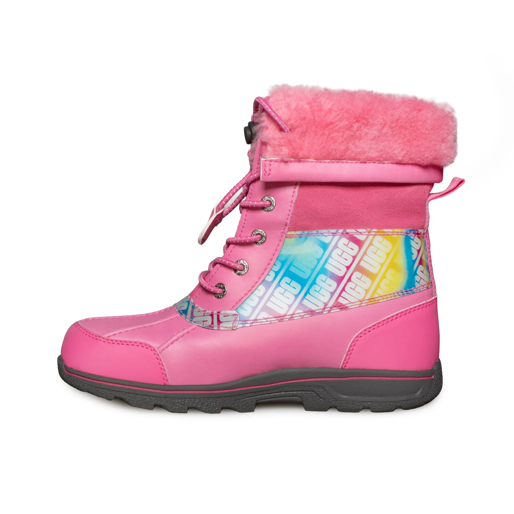 UGG Butte II Pink Rose Boots - Youth