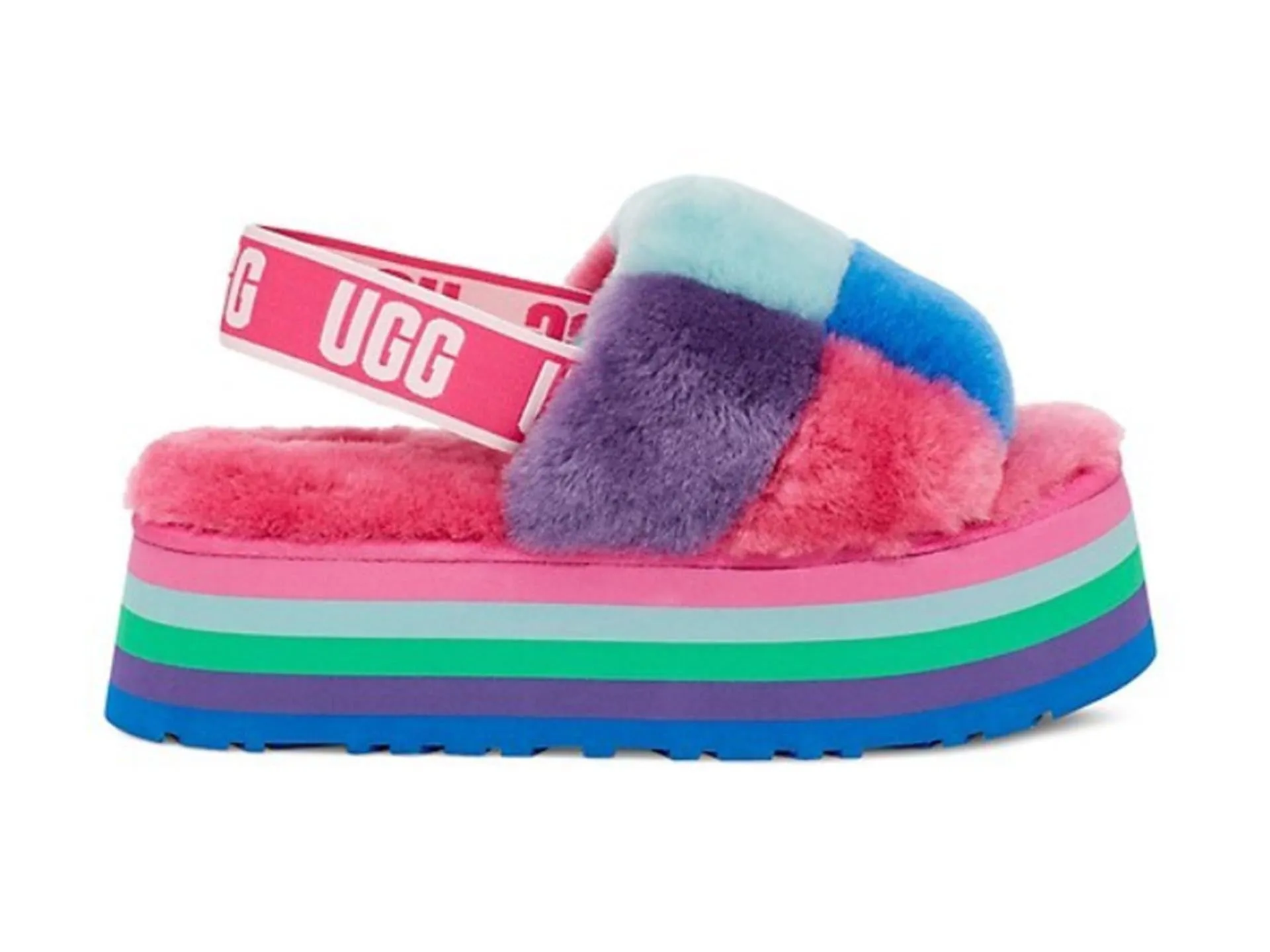 UGG Disco Checker Slide Sandal