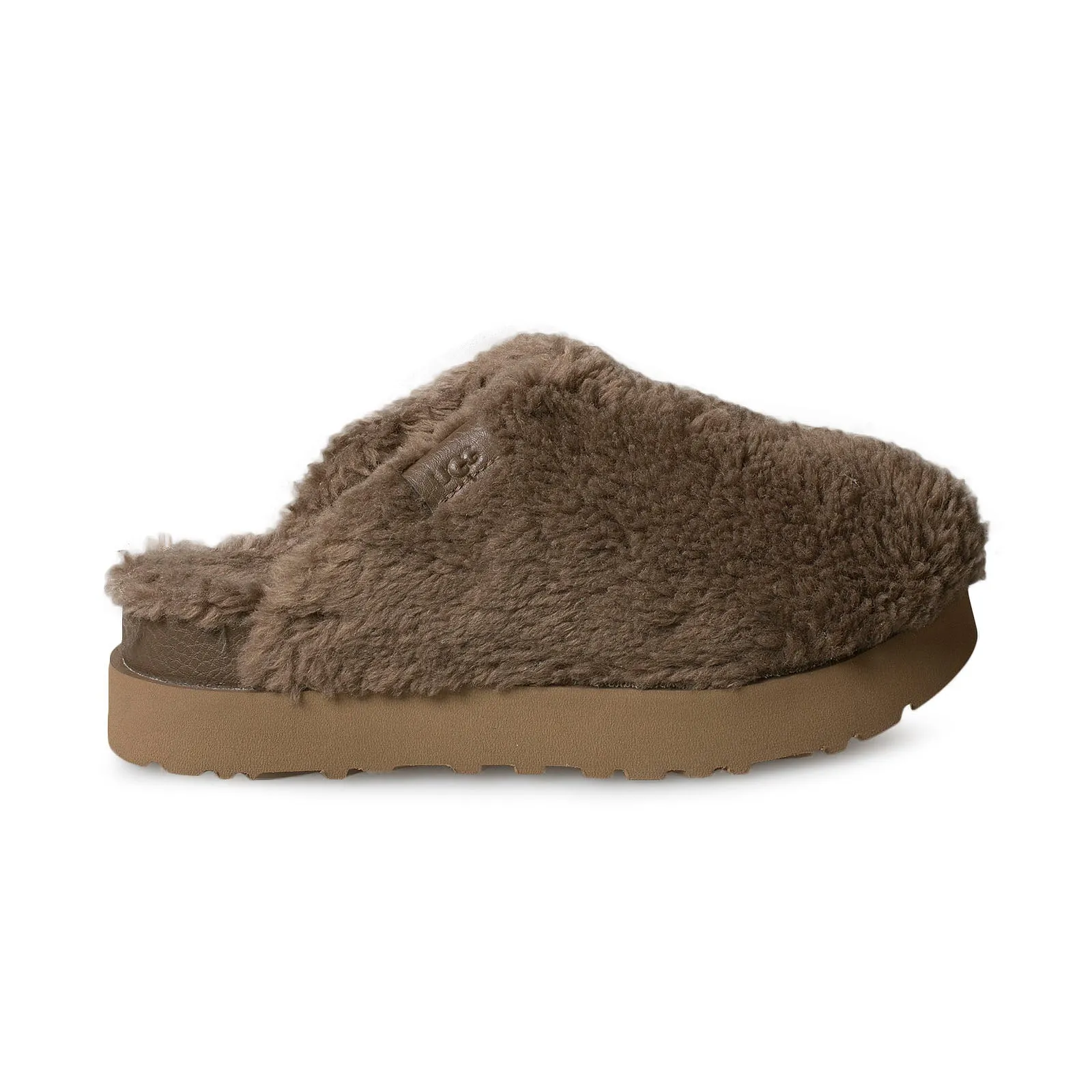 UGG Fuzz Sugar Slide Slippers Hickory Women's