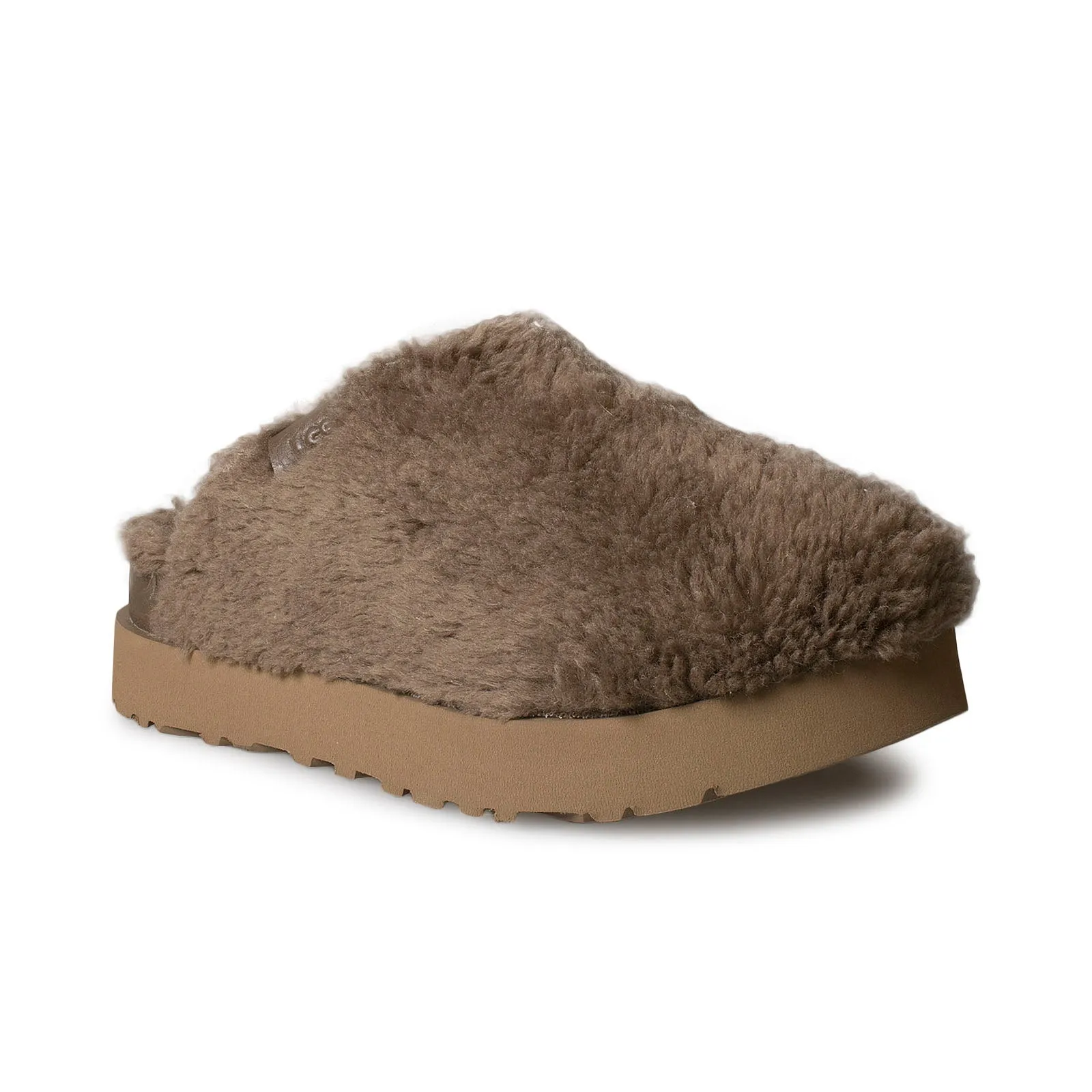 UGG Fuzz Sugar Slide Slippers Hickory Women's