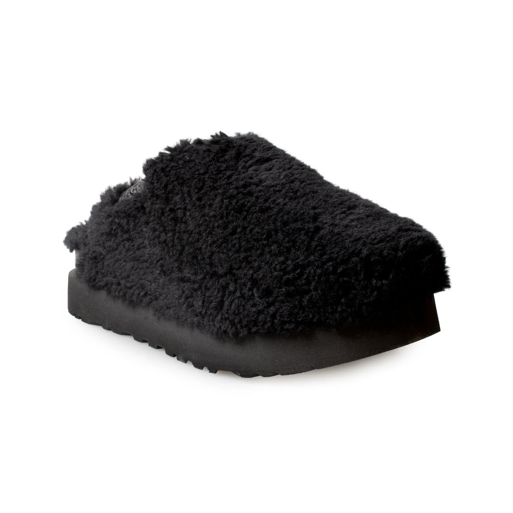 UGG Fuzz Sugar Slide Women's Slippers - Black