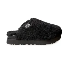 UGG Fuzz Sugar Slide Women's Slippers - Black