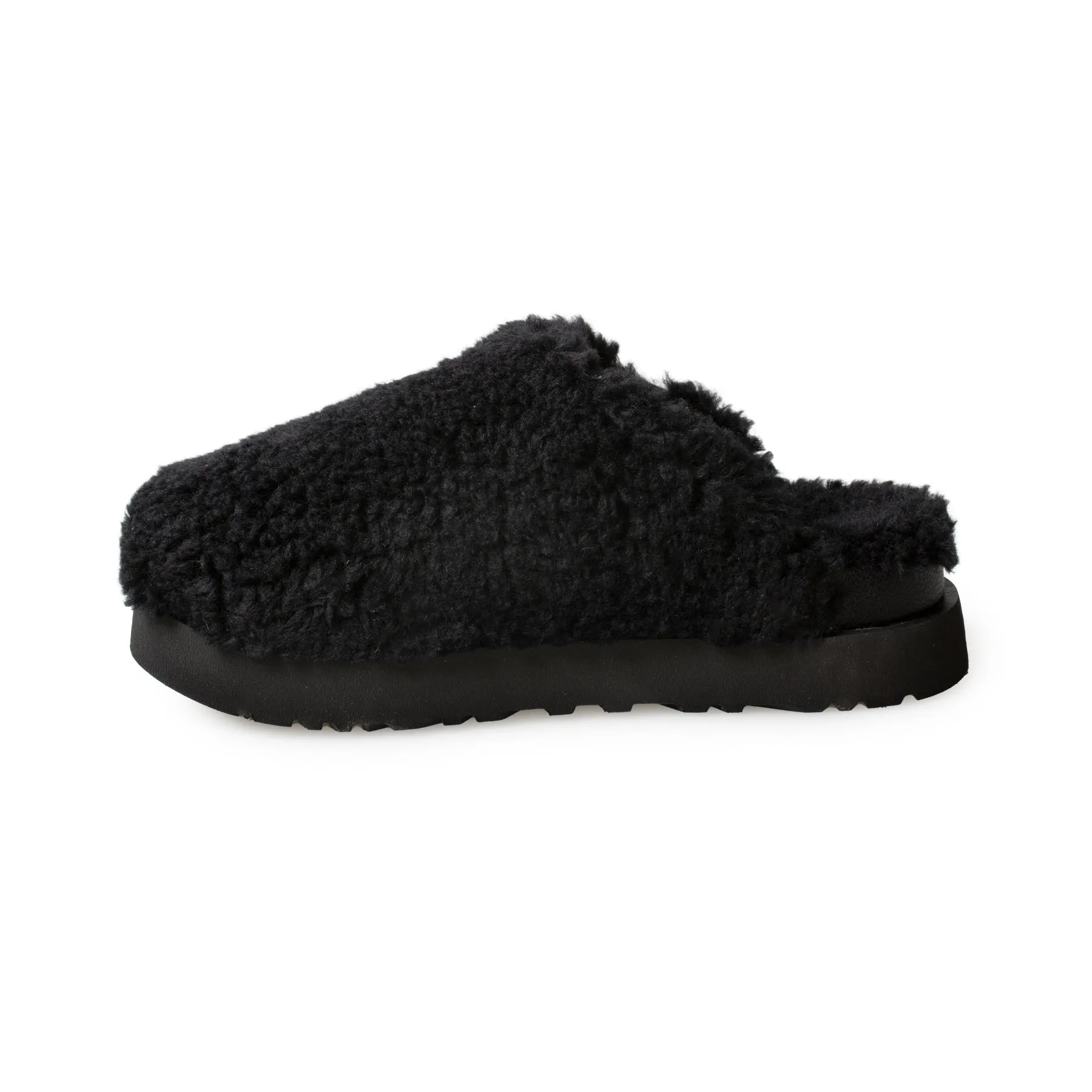 UGG Fuzz Sugar Slide Women's Slippers - Black