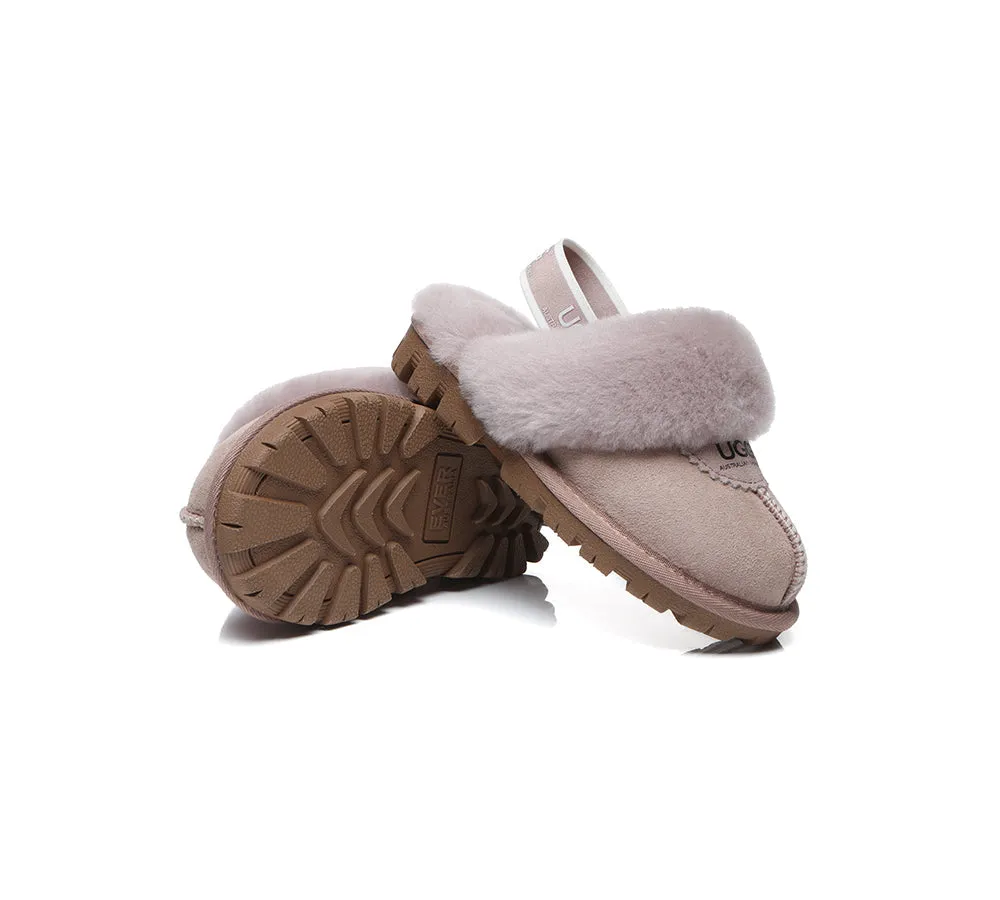 UGG Kids Slingback Slipper Waffle Plus