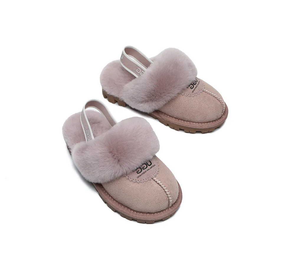 UGG Kids Slingback Slipper Waffle Plus