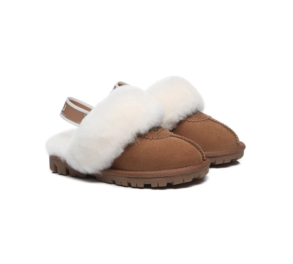 UGG Kids Slingback Slipper Waffle Plus