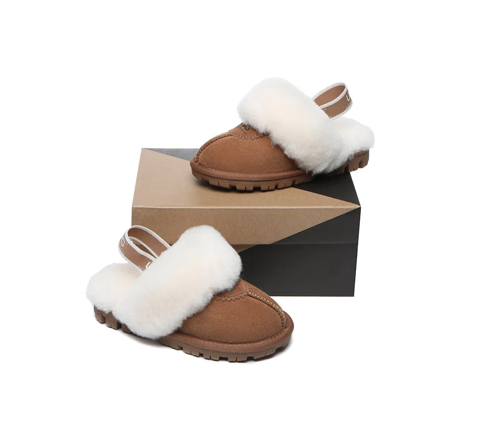 UGG Kids Slingback Slipper Waffle Plus