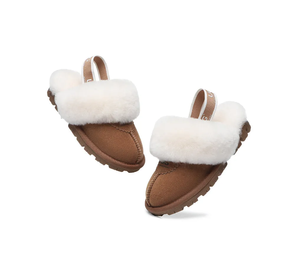 UGG Kids Slingback Slipper Waffle Plus