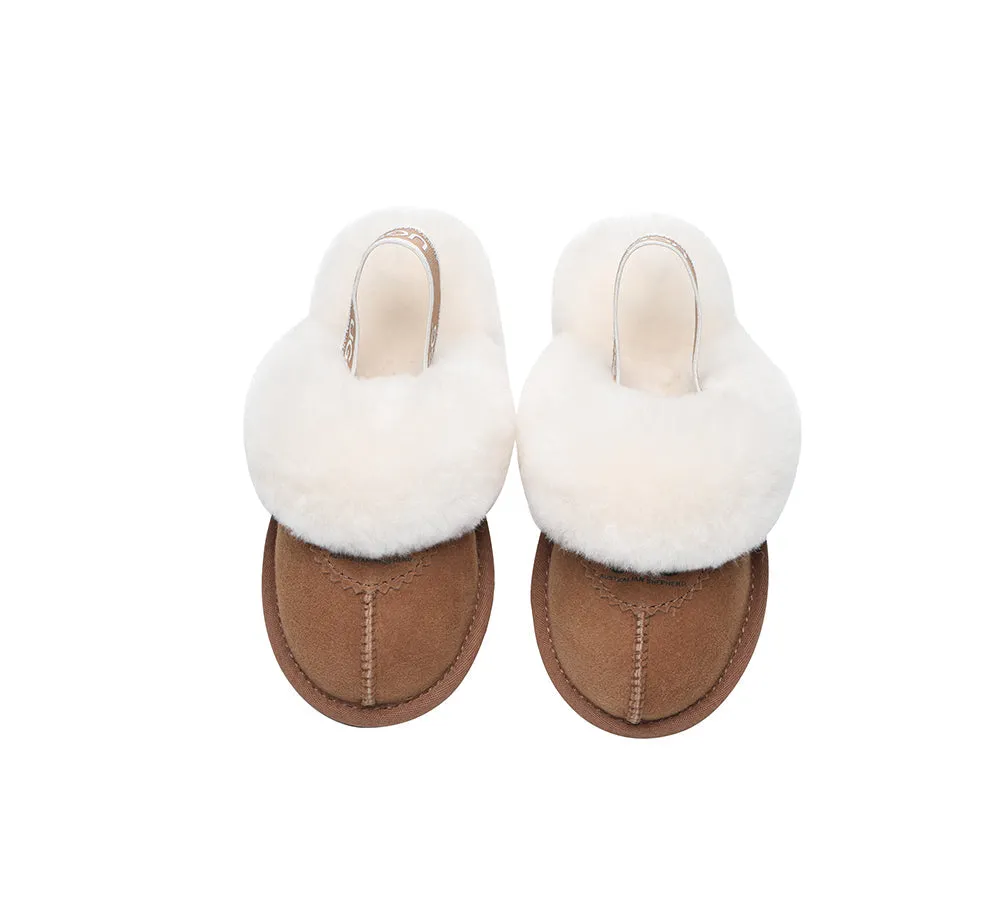 UGG Kids Slingback Slipper Waffle Plus