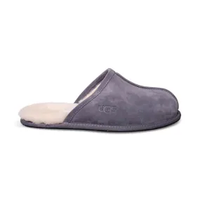 UGG Men's Dark Grey Scuff Slippers