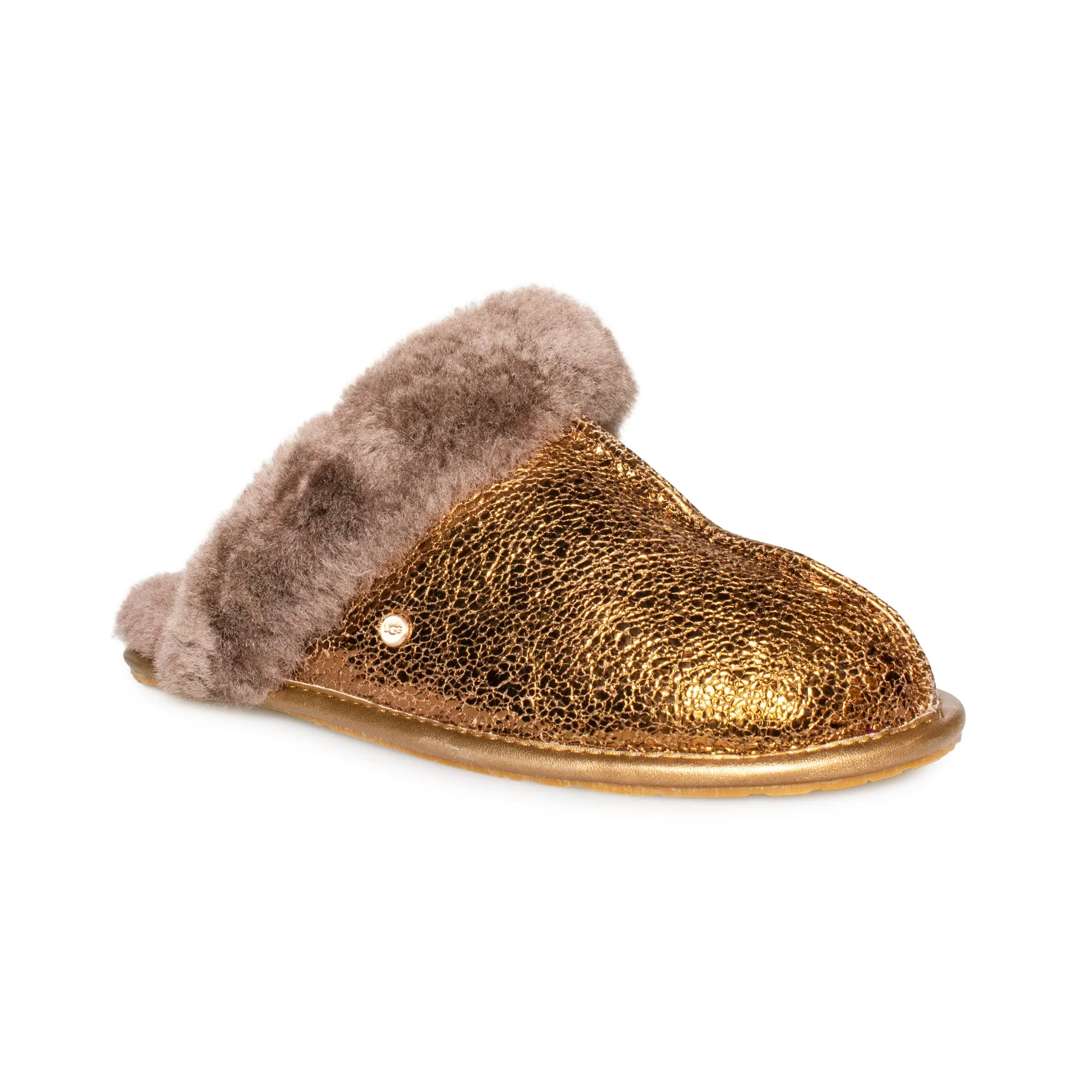 UGG Metallic Sparkle Bronze Slippers - Women's