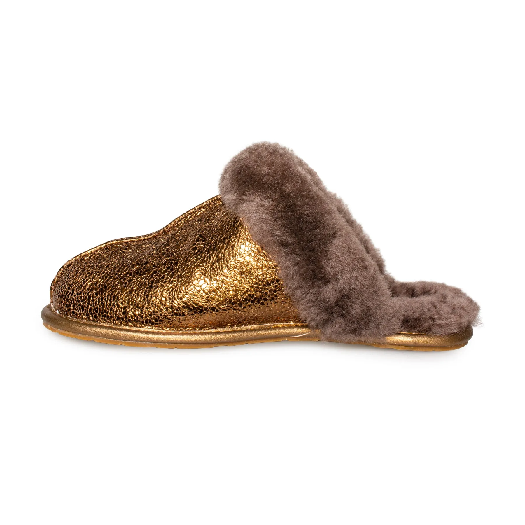 UGG Metallic Sparkle Bronze Slippers - Women's