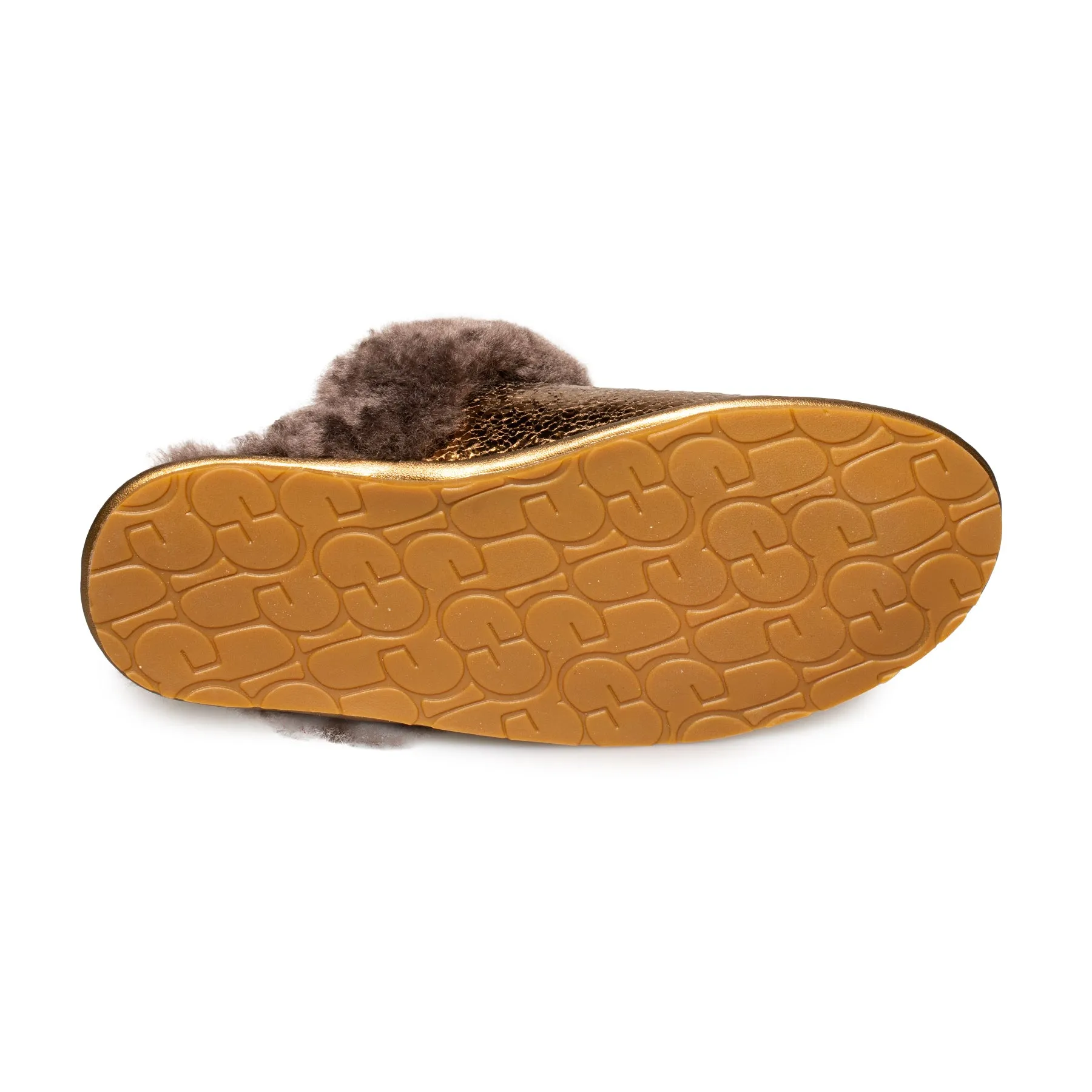 UGG Metallic Sparkle Bronze Slippers - Women's