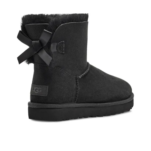 UGG Mini Bailey Bow II Black - Women's