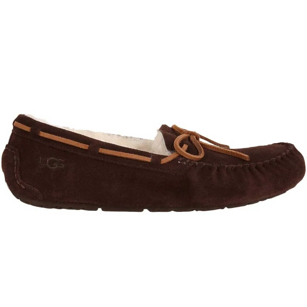 UGG Olsen Shearling Lined Moccasin Slipper Espresso (Men's)