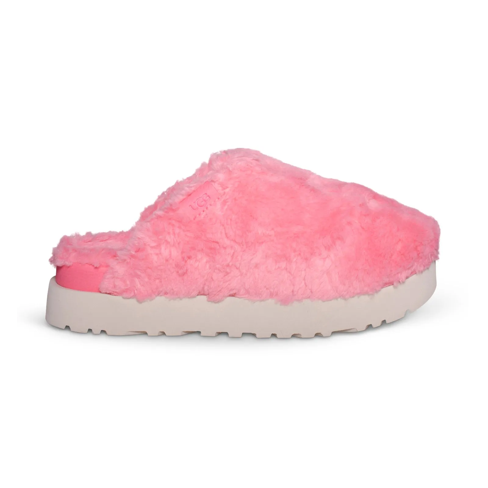 UGG Pink Jasmine Slippers for Women - Fuzz Sugar Slide