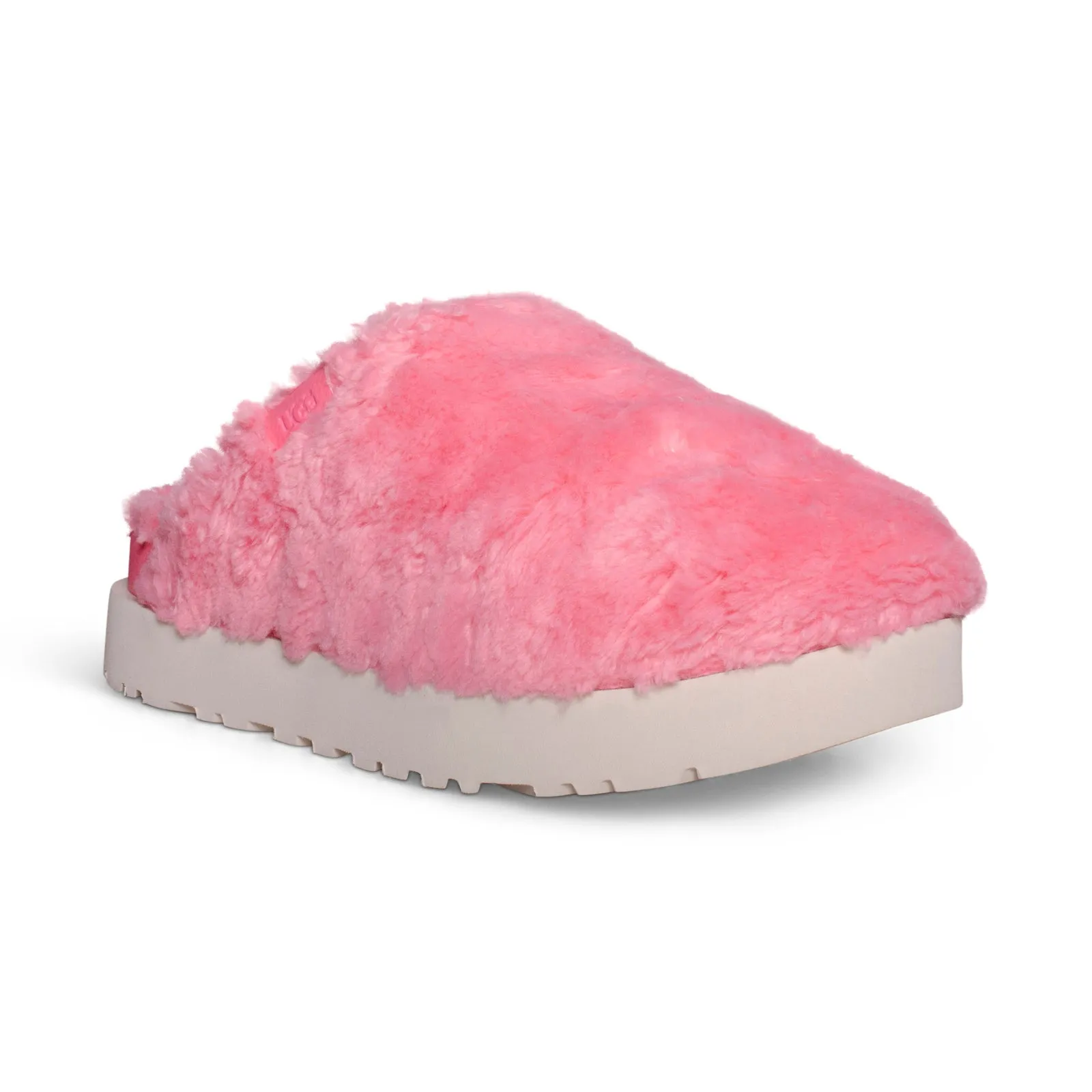 UGG Pink Jasmine Slippers for Women - Fuzz Sugar Slide