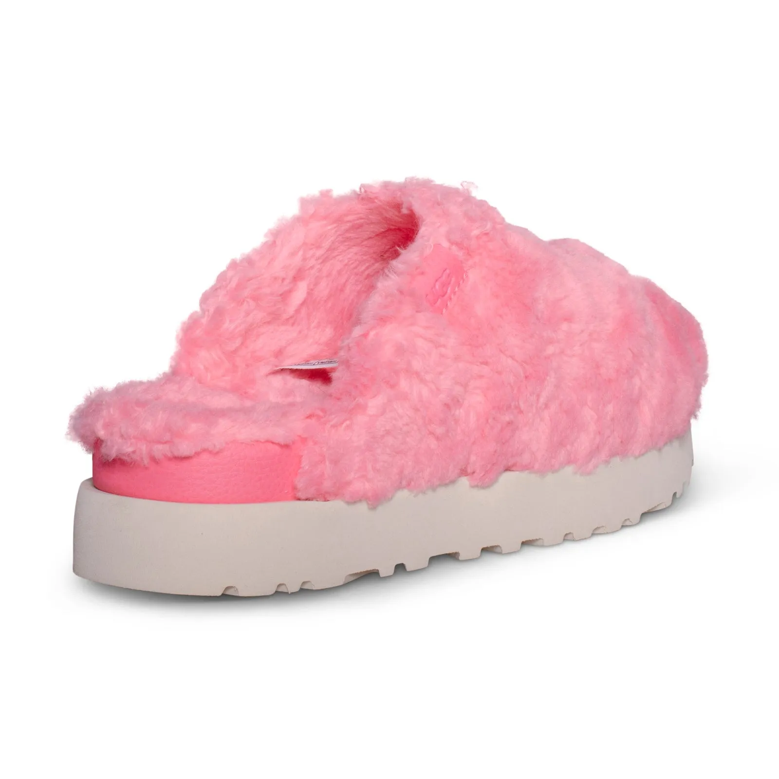 UGG Pink Jasmine Slippers for Women - Fuzz Sugar Slide