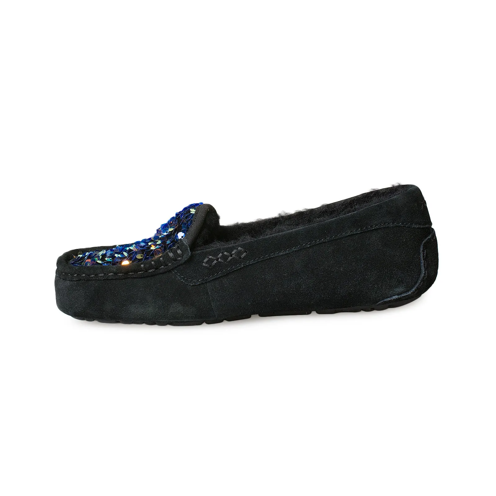 UGG Women's Black Sequin Slippers