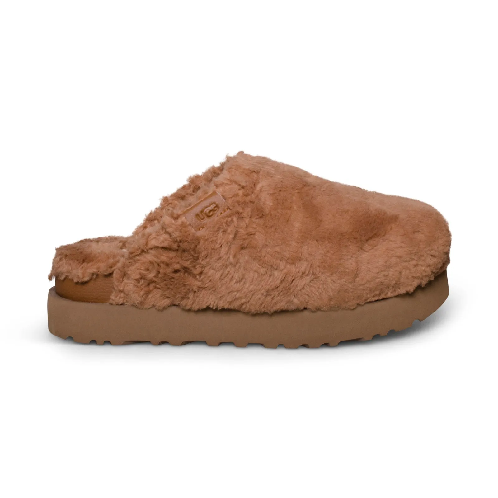 UGG Women's Fuzz Sugar Slide Slippers - Hardwood